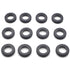 Fctoerg Rubber Grommets, 12Pcs Electric Cable Protector Rubber Ring Wiring Grommets for Firewall