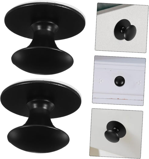 2pcs ARTIBETTER Easy Install Suction Cup Grab Bars Self-Adhesive Handles for Shower Kitchen Cabinet Glass Door Bathtub