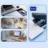 M&G Effortless Desktop Stapler, 50 Sheet Capacity, One Finger Stapling, Includes 1000 Staples and Staple Remover (Black)