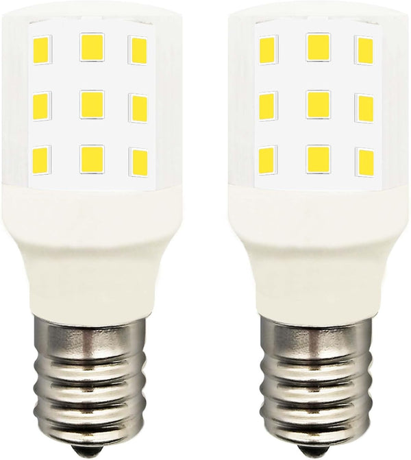 LED Bulb KEI D28X KEL 2816X Freezer Light, 100-265v E17 3.8w 40w Halogen Equivalent, Daylight White Pack of 2