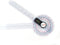 GemRed 12" Digital Goniometer, 360 Degree Physical Therapy Plastic Protractor for Joint Range of Motion