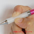 Uni Slim Mechanical Pencil with White Alpha Gel Grip, 0.5mm, Turquoise (M5807GG1P.71)