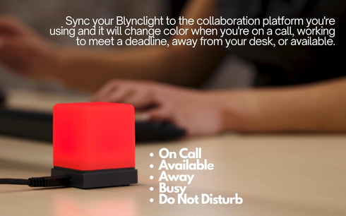 Embrava Blynclight Plus | Busy Light for The Office with Ringer