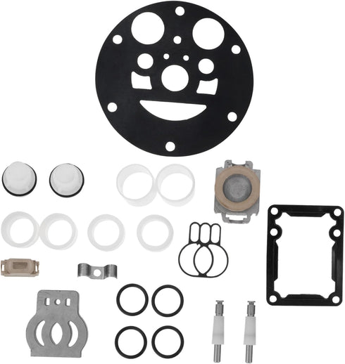 1 Set Pump Maintenance Kit for Pneumatic Diaphragm Pump Tool, Air Valve Repair Kit