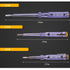 Mains Tester, 3PCS AC 100-500V Electric Tester Pen, Electrical Circuit Tester Light Voltage Detector Screwdriver