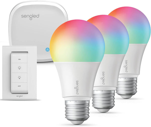 Sengled Smart Light Bulbs, Alexa Light Bulbs RGB Color Changing, Smart Bulb That