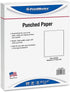 PrintWorks Professional Prepunched Paper, 8.5 x 11, 20 lb, 500 Sheets, White (04330)