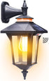 Solar Wall Lights Outdoor with 3 Lighting Modes & Motion Sensor, Dusk