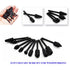 Rasp Wood Carving Bits for Woodworking, 1/8 Shank Mini Rotary Burr Rasp Set, 10 pcs Power Carving Bit Tools