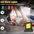Generic 20V High Brightness Floodlight - for All Power Tool Batteries,Cordless Flood Light,Portable Floodlight