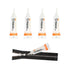 FXBSQF 4 Pack Snap & Zipper Lubricant Waterproof Zipper Lube for Metal and