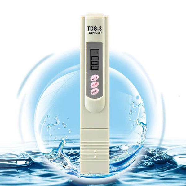 TDS Meter, Water Quality Tester Filter Pen for Drinking Water Purity Test, Swimming Pools, Aquariums, Etc.