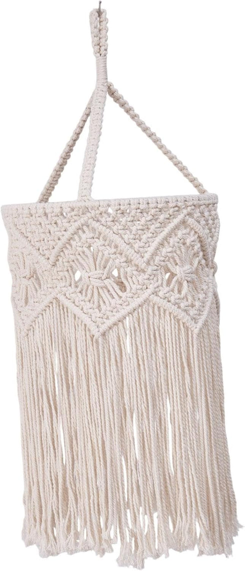 Macrame Ceiling Lamp Shade Lampshade Replacement Handwoven, Nordic Hanging Light Cover Boho Light Shade for Living