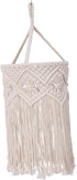 Macrame Ceiling Lamp Shade Lampshade Replacement Handwoven, Nordic Hanging Light Cover Boho Light Shade for Living