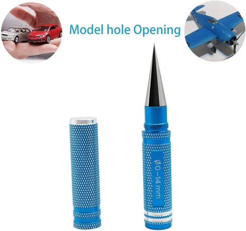 Professional Universal 0-14mm Reaming Knife Drill Tool - Edge Reamer for Plastic Model, RC Car, Truck, and Ship Hobby