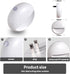 4 Pack 4800-5200K VAVOFO Plug in Night Light with Dusk to Dawn Sensor, Smiley Face LED Night Lights, Daylight White