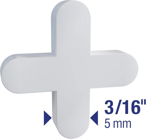 QEP 3/16" Traditional Flexible Tile Spacers, 300-Pack