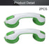 2Pcs MroMax Suction Shower Grab Grip Bar Shower Handle & Bathroom Bathtub Handle, Heavy Duty Safety Grab Bar Non Slip