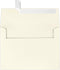 LUXPaper A7 Invitation Envelopes, Peel & Press, 5 1/4" x 7 1/4", Natural, 80lb Text, 50 Qty