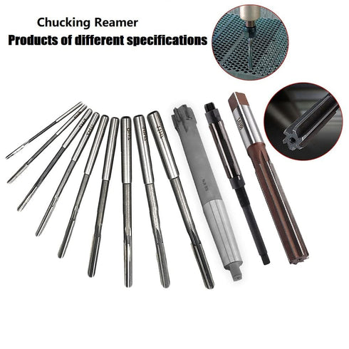 Utoolmart 13mm Hand Reamer, H8 Chucking Reamer with Alloy Steel, 1Pc