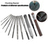 Utoolmart 13mm Hand Reamer, H8 Chucking Reamer with Alloy Steel, 1Pc