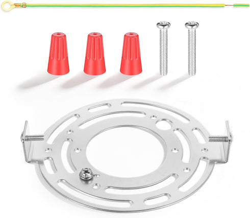 Xelsluthe Light Fixture Mounting Bracket, 115mm (4.5") Light-Mounting Bracket Light Crossbar Round Ceiling