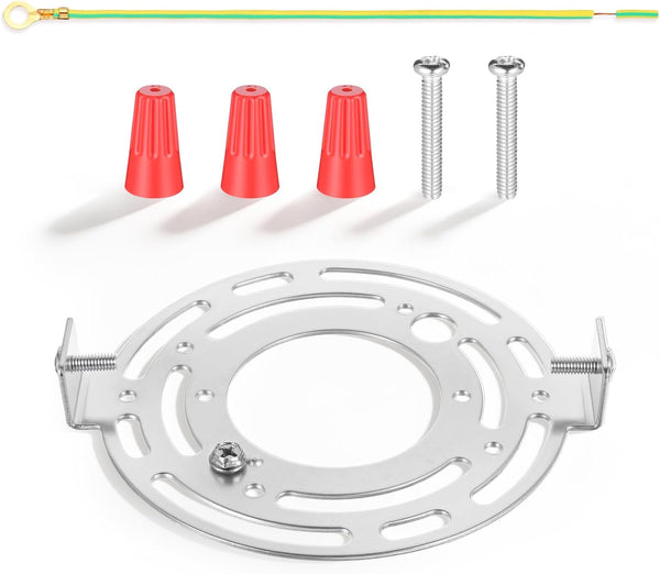 Xelsluthe Light Fixture Mounting Bracket, 115mm (4.5") Light-Mounting Bracket Light Crossbar Round Ceiling