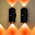 MKent Rechargeable LED Wall Lamp Magnetic Motion Sensor Dimmable Stick on Night Light
