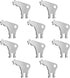 50504 Keys, Commercial-Grade Universal Paper Towel Dispenser Keys Compatible with Georgia Pacific