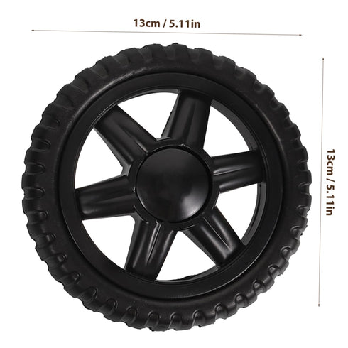 4pcs MAGICLULU Shopping Cart Wheels Replacement Small Caster Wheels for Rolling Cart