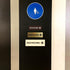 Signs ByLITA Basic Restrooms Right Arrow Sign - Durable Material with Strong Adhesive Tape (Brushed Silver) - 1 Pack