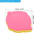 PATIKIL 3.5 x 2.7 Inch Leaf Shape Sticky Notes, 12 Pads Cute Self-Stick Memo Pads Bright Colorful 100 Sheets/Pad for Home Office, 5 Colors