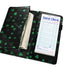 4.7x9 inch WIRESTER Server Book for Waitress with Zipper Pocket, Magnetic Closure Waiter Book Wallet with Money Pocket