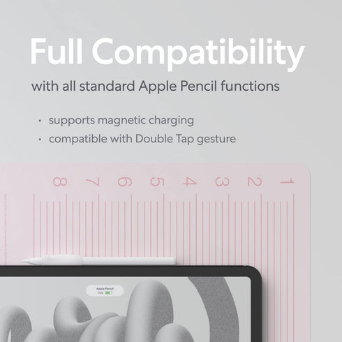Paperlike Pencil Grips for Apple Pencil 1st & 2nd Generation, USB-C & Pro - Set of 2 for Comfort & Precision