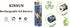 KINSUN 8-Pack Rechargeable Battery 1.2V Ni-Cd AA 900mAh for Outdoor Solar Garden Light Landscape Lights Path Lights