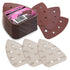 Pink Power Sandpaper for 20V PP204 Cordless Electric Hand Sander, P60/P80/P120 Grit Pads