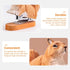 Wooden Animal Stapler Set, Squirrel Desktop Stapler, Handmade Wood Carving for Office Stationery