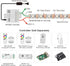 WS2812B Addressable,16.4FT 60LED/m 300Pixel DC5V 5050SMD,Alloy 3M IP30(No BTF-LIGHTING ECO RGB LED Strip,UL