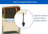 Replacement Parts Brown Bungee Kit, Extra Long/6-Inch Length, Weather Resistance for Coolaroo Roller Shades