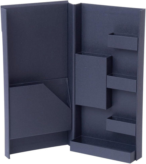 91217 Nakabayashi Lifestyle Tool, Wall Box, M, Black