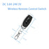 5V 433MHz 5.5mm 2.1mm DC Wireless Remote Control Switch Wireless Radio Frequency Switch x Plug Male Female LED Strip