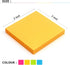 Bright Colors Sticky Notes 3x3, 4 Pads 100 Sheets/Pad Self-Stick Notes