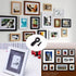 320PCS Picture Frame Turn Button Fasteners Set with Screws for Hanging Pictures, Drawing Crafts, Photos, Black