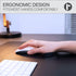 Glider v2 Ergonomic Gliding Palm Rest, Soft Cooling Material Wrist Pad for Carpal Tunnel Syndrome (Black)