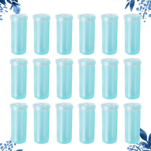 200Pcs 4cm Garneck Floral Water Tubes Vials Stem Rose Water Container Tubes Flower Nutrition with Cap for Flower