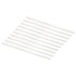MECCANIXITY 3.3 Borosilicate Glass Stir Rod, 11.81" Length, 8mm Dia, Mixing Tools for Lab Kitchen Science, Pack of 10