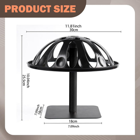 Bothyi Countertop Fruit Display Stand,Veggie Holder Stand Efficient Fresh Produce Organization Vegetables Rack
