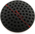 HJ Garden 6PCS Black Wall Protectors, Rubber Self Adhesive Doorknob Bumpers for Home Office Doorstop
