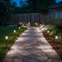 8 Pack, Solar Lights Outdoor Cool White Solar Pathway Lights, Auto On/Off,Waterproof Solar Powered LED Landscape