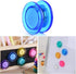 PLESIU Mini Fridge Magnet Circle Whiteboard Magnet, Round Whiteboard Magnet for Home School Office (Multicolors)